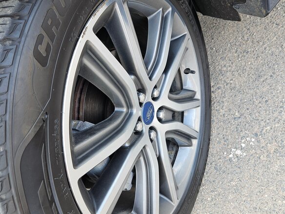 2019 Ford Edge II Рестайлинг, голубой, 2000000 рублей - вид 8