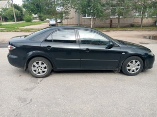 2006 Mazda 6 I (GG) Рестайлинг, чёрный, 450000 рублей, вид 2