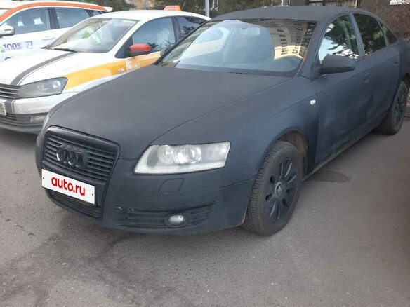 2007 Audi A6 III (C6), чёрный, 605000 рублей - вид 1