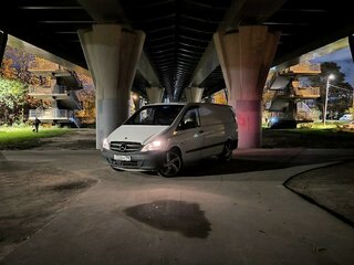 2011 Mercedes-Benz Vito II (W639) Рестайлинг, белый, 1850000 рублей, вид 4
