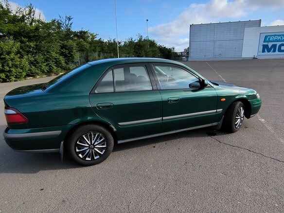 1998 Mazda 626 V (GF), зелёный, 650000 рублей - вид 6