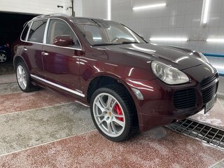 2006 Porsche Cayenne Turbo I (955), пурпурный, 1050000 рублей, вид 1