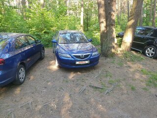 2004 Mazda 6 I (GG), синий, 265000 рублей, вид 5