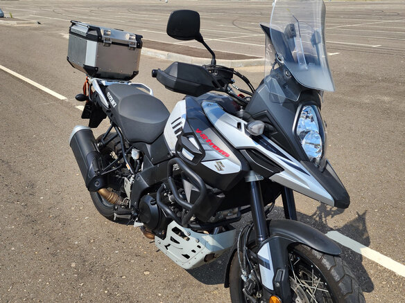 2018 Suzuki V-Strom 1000, белый, 1220000 рублей - вид 9