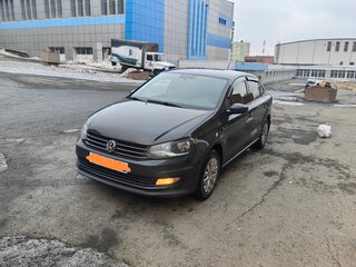 2015 Volkswagen Polo V Рестайлинг, серый, 1200000 рублей, вид 4
