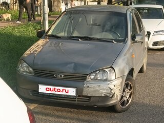 2008 Lada (ВАЗ) Kalina I, серый, 250000 рублей, вид 2