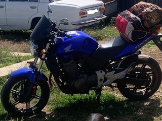 2004 Honda CBF 500, синий, 340000 рублей, вид 3