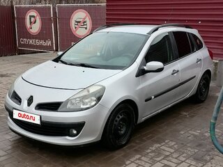 2010 Renault Clio III Рестайлинг, серебристый, 400000 рублей, вид 1