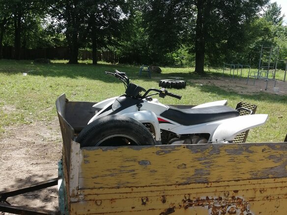 2014 Stels ATV-100, белый, 100000 рублей - вид 22