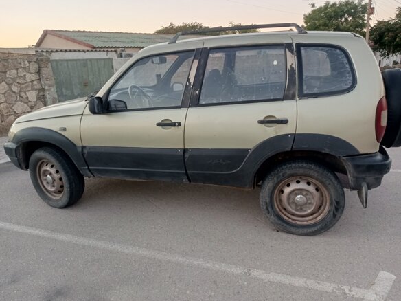 2002 Chevrolet Niva I, серебристый, 230000 рублей - вид 9