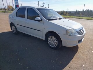 2014 Renault Logan I Рестайлинг, белый, 375000 рублей, вид 4