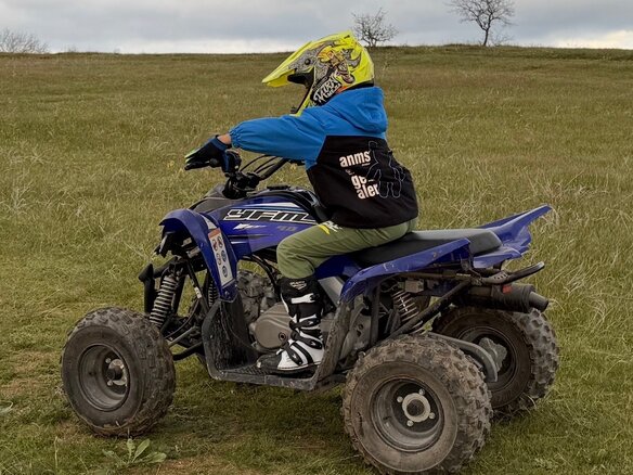 2021 Yamaha Raptor YFM90, синий, 270000 рублей
