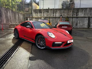 2021 Porsche 911 Carrera 4S VIII (992), оранжевый, 17000000 рублей, вид 2