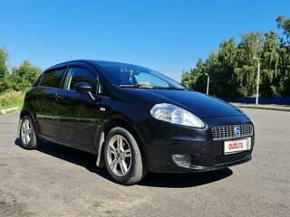 2008 Fiat Punto III Grande Punto, чёрный, 400000 рублей, вид 3