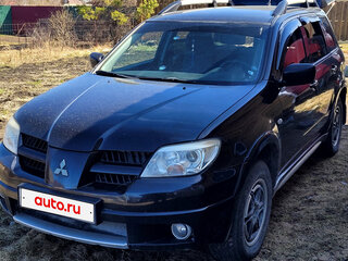 2007 Mitsubishi Outlander I, чёрный, 850000 рублей, вид 1