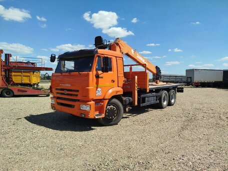 2024 КамАЗ 65115, оранжевый, 9046000 рублей, вид 1