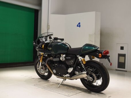 2024 Triumph Thruxton, зелёный, 1908000 рублей, вид 5