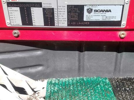 2008 Scania R-Series, красный, 2222000 рублей, вид 4