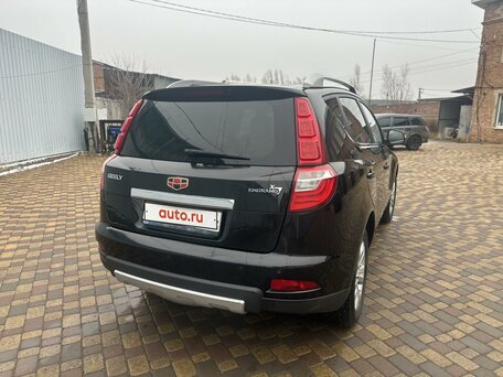 2016 Geely Emgrand X7 I Рестайлинг, чёрный, 845000 рублей, вид 4