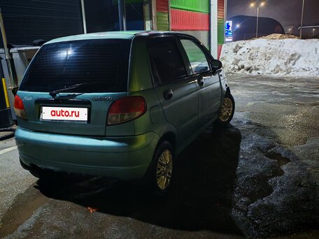 2008 Daewoo Matiz I Рестайлинг, зелёный, 136000 рублей, вид 5
