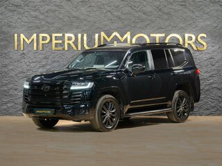 2021 Toyota Land Cruiser 300 Series, чёрный, 10450000 рублей, вид 2