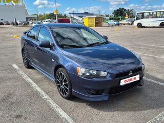2008 Mitsubishi Lancer X, синий, 665000 рублей, вид 1
