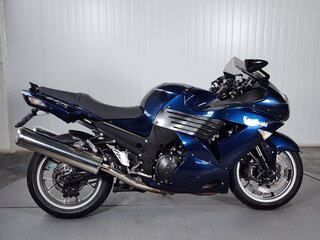 2007 Kawasaki ZZR 1400, синий, 579000 рублей, вид 1