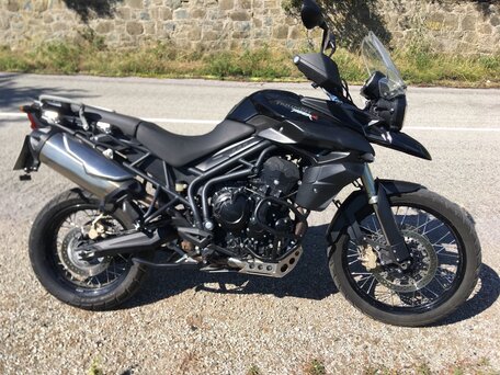 2012 Triumph Tiger 800, чёрный, 699000 рублей, вид 1