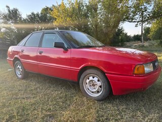 1991 Audi 80 IV (B3), красный, 160000 рублей, вид 2