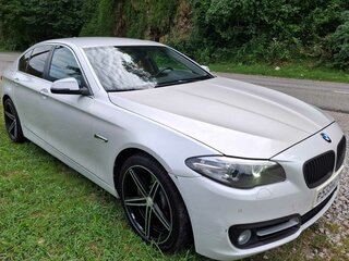 2014 BMW 5 серии 520d VI (F10/F11/F07) Рестайлинг, белый, 1800000 рублей, вид 2