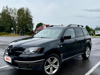 2004 Mitsubishi Outlander I, чёрный, 620000 рублей, вид 1