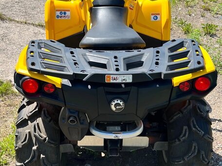 2017 BRP Can-Am Outlander 500, жёлтый, 890000 рублей, вид 1