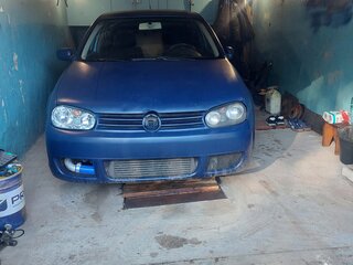 2001 Volkswagen Golf IV, синий, 220000 рублей, вид 1