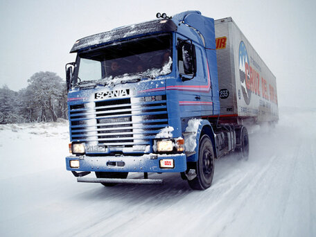 1987 Scania P-series, синий, 500000 рублей, вид 1