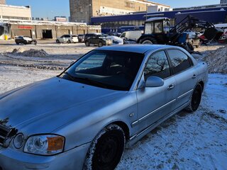 2005 Kia Magentis I Рестайлинг, серебристый, 160000 рублей, вид 1