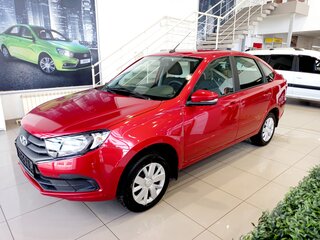 2025 Lada (ВАЗ) Granta I Рестайлинг, красный, 1161000 рублей, вид 2