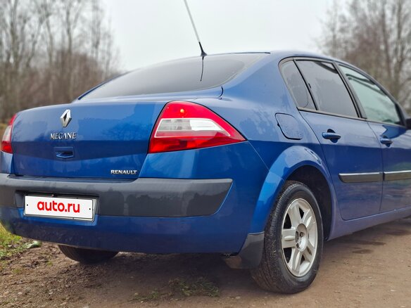 2006 Renault Megane II, синий, 300000 рублей - вид 2