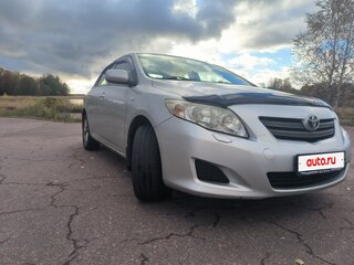 2008 Toyota Corolla X (E140, E150), серебристый, 490000 рублей, вид 3
