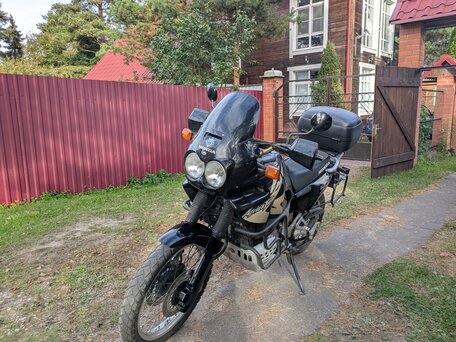 2000 Honda XRV 750 Africa Twin, чёрный, 600000 рублей, вид 1