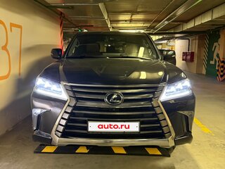 2016 Lexus LX 570 III Рестайлинг 2, чёрный, 7090000 рублей, вид 4