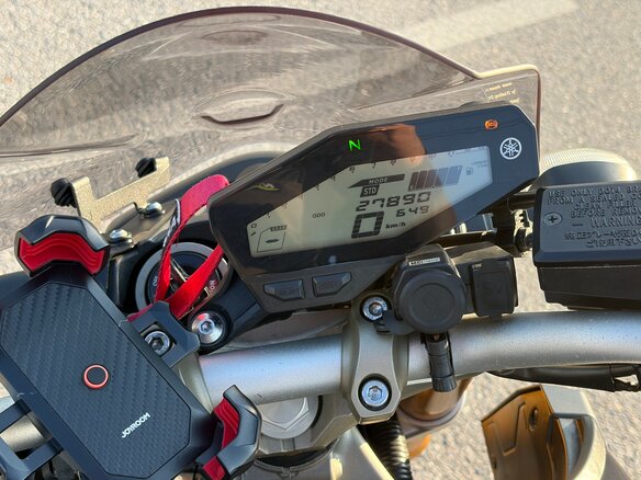 2016 Yamaha MT-09 (FZ-09), чёрный, 680000 рублей - вид 6