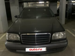 1994 Mercedes-Benz S-Класс 420 5-speed III (W140), чёрный, 3000000 рублей, вид 1