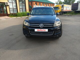 2010 Volkswagen Touareg II, чёрный, 1749000 рублей, вид 4