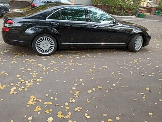 2007 Mercedes-Benz S-Класс 500 Long V (W221), чёрный, 1450000 рублей, вид 4
