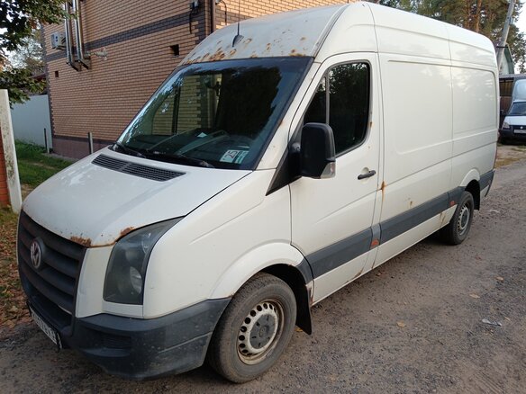 2008 Volkswagen Crafter, белый, 1000000 рублей - вид 2