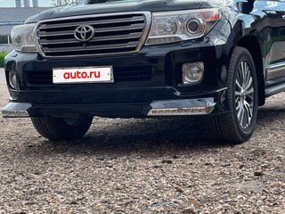 2012 Toyota Land Cruiser 200 Series Рестайлинг 1, чёрный, 3200000 рублей, вид 2