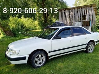 1992 Audi 100 IV (C4), белый, 340000 рублей, вид 1