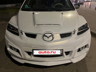 2010 Mazda CX-7 I Рестайлинг, белый, 1200000 рублей, вид 1