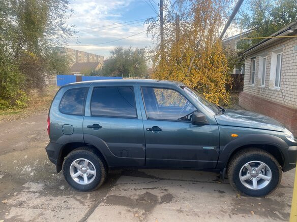 2010 Chevrolet Niva I Рестайлинг, зелёный, 500000 рублей - вид 1