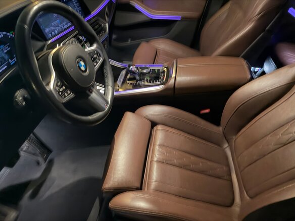2019 BMW X5 M50d IV (G05/G18), белый, 6990000 рублей - вид 7